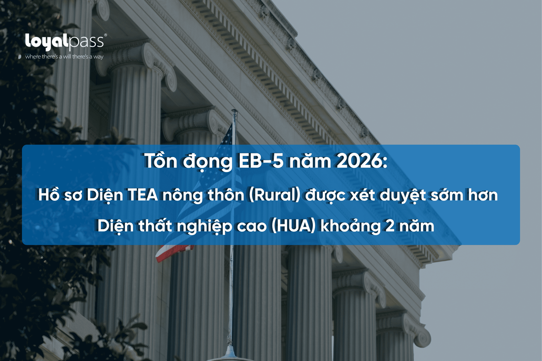 Tồn Đọng EB-5 2026: Diện Nông Thôn Được Xét Duyệt Sớm Hơn 2 Năm